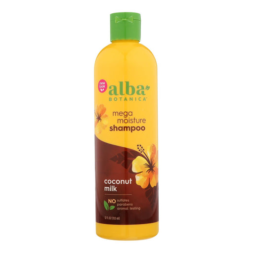 Alba Botanica - Natural Hawaiian Shampoo Drink It Up Coconut Milk - 12 Fl Oz Biskets Pantry 