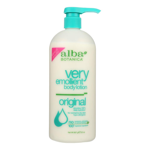 Alba Botanica - Very Emollient Body Lotion - Original - 32 Fl Oz Biskets Pantry 