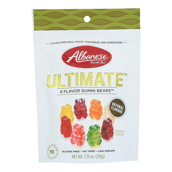 Albanese - Gummi Bears 8 Ultimate Fl - Case Of 6-7.75 Oz Biskets Pantry 