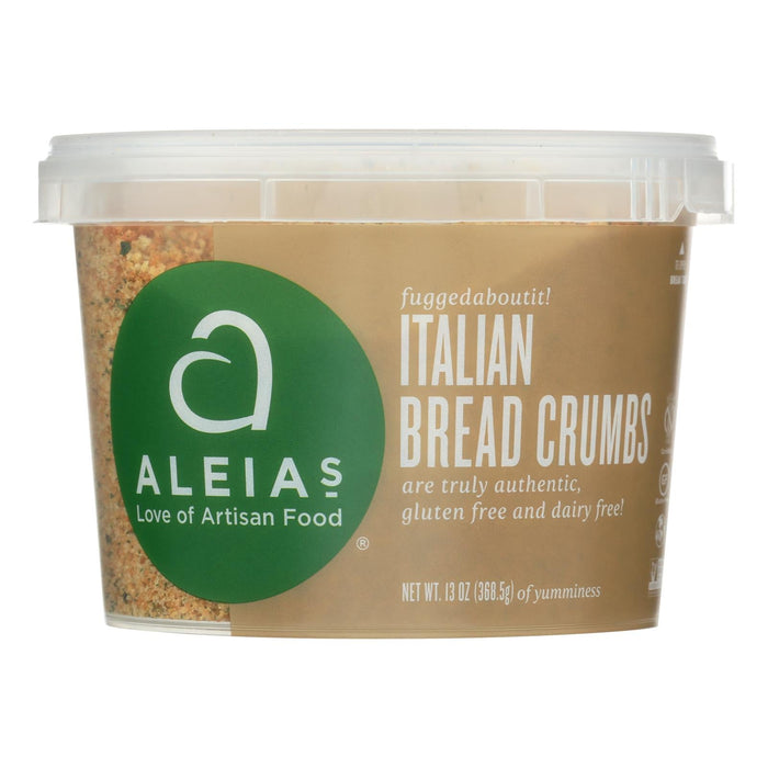 Aleia's - Gluten Free Bread Crumbs - Italian - Case Of 12 - 13 Oz. Biskets Pantry 