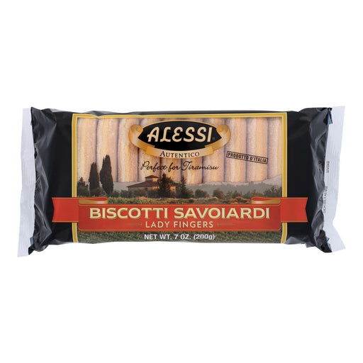 Alessi, Biscotti Savoiardi Lady Fingers - Case Of 12 - 7 Oz Biskets Pantry 