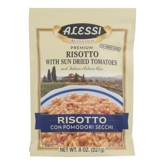 Alessi - Pomodoro Risotto - Sun Dried Tomatoes - Case Of 6 - 8 Oz. Biskets Pantry 