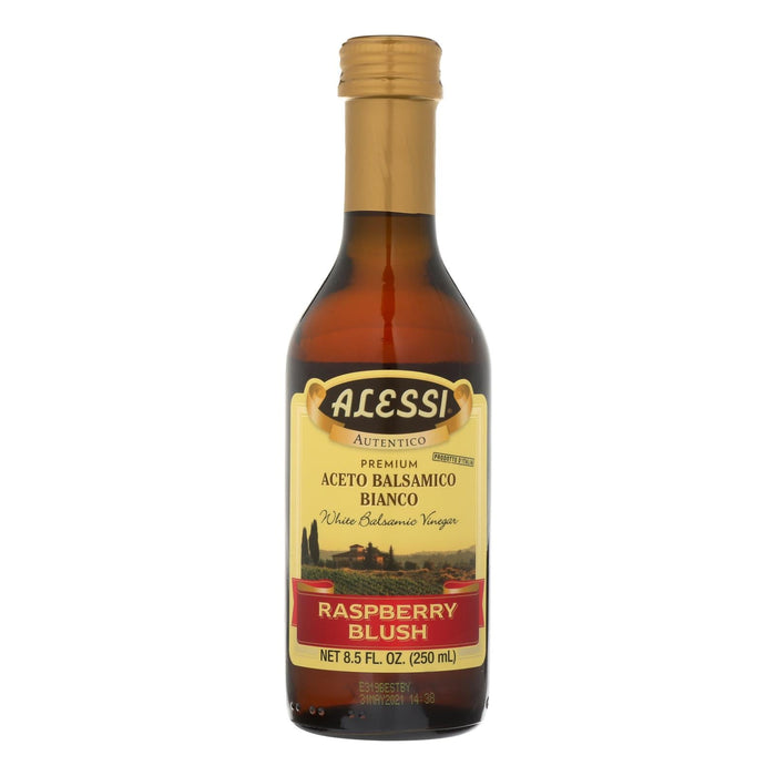 Alessi - Vinegar - White Balsamic Raspberry Blush - Case Of 6 - 8.5 Fl Oz. Biskets Pantry 