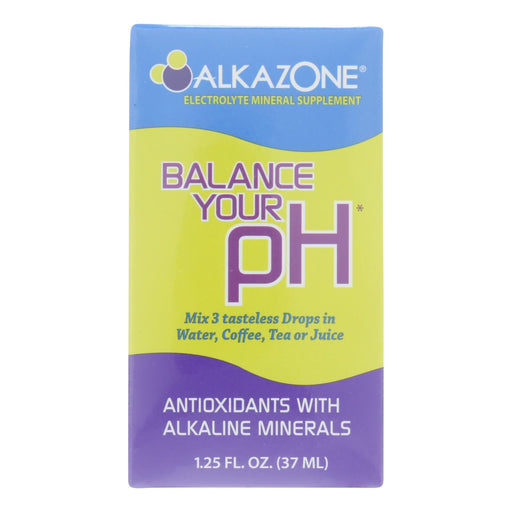 Alkazone Alkaline Booster Drops With Antioxidant - 1.2 Fl Oz Biskets Pantry 