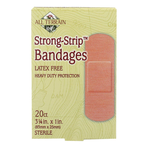 All Terrain - Bandages - Strong-strip - 20 Count - 1 Each Biskets Pantry 