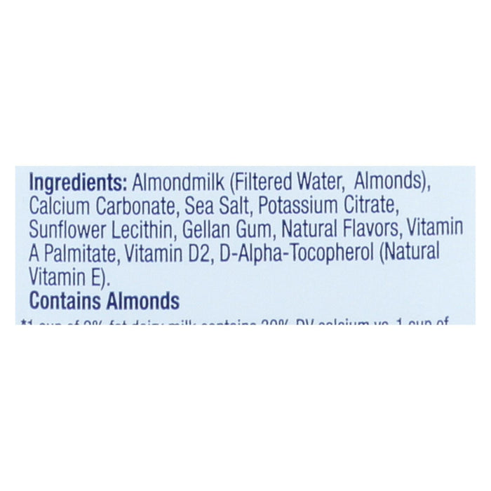 Almond Breeze - Almond Milk - Unsweetened Original - Case Of 12 - 32 Fl Oz. Biskets Pantry 