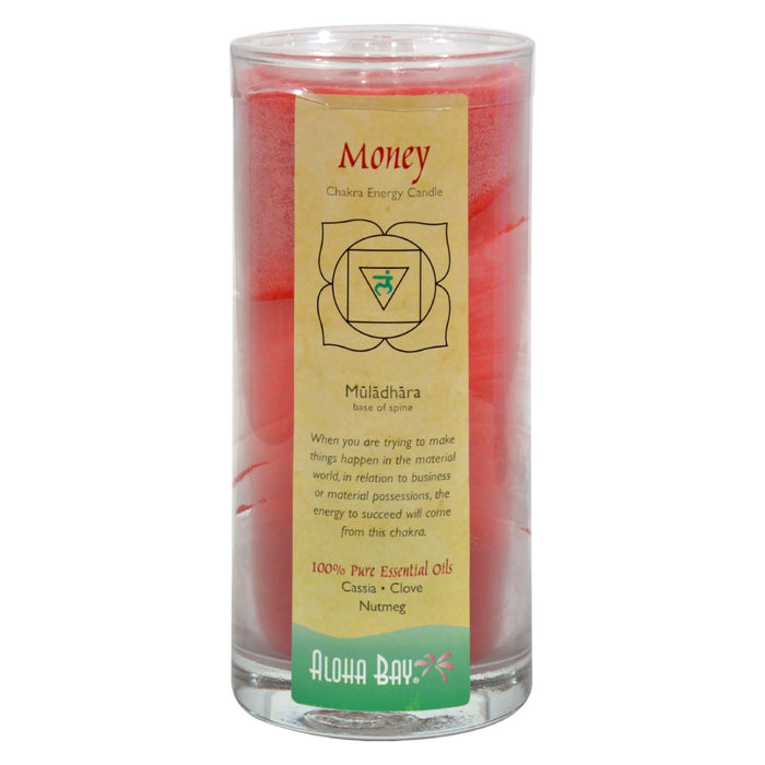 Aloha Bay - Chakra Jar Candle - Money - 11 Oz Biskets Pantry 