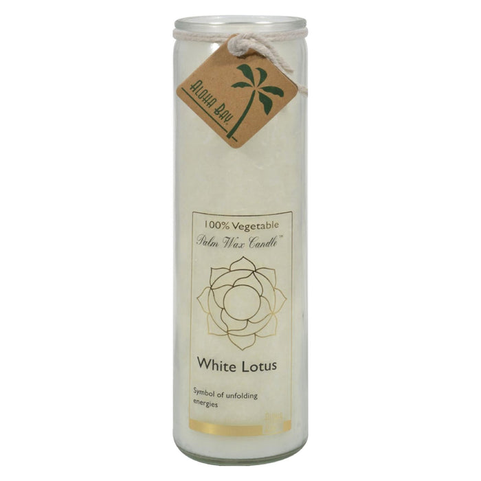 Aloha Bay - Chakra Jar Candle - White Lotus - 11 Oz Biskets Pantry 