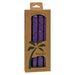 Aloha Bay - Palm Tapers - Violet - 4 Candles Biskets Pantry 