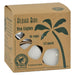 Aloha Bay - Palm Wax Tea Lights With Aluminum Holder - 12 Candles Biskets Pantry 