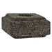Aloha Bay - Taper Candle Holder Lava Stone - 1 Candle Holder Biskets Pantry 