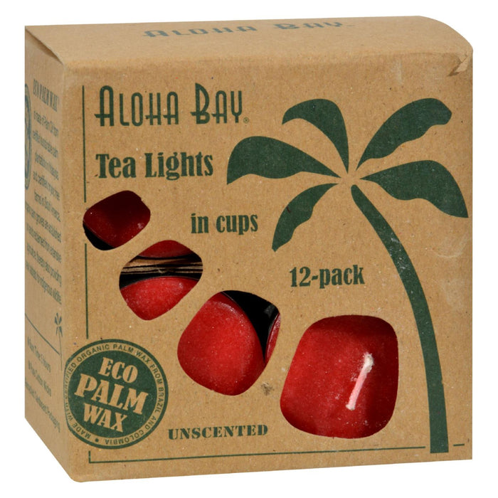 Aloha Bay - Tea Light - Red - 12/.7 Oz Biskets Pantry 