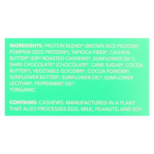 Aloha - Plt Protein Bar Chocolate Mint - Case Of 12-1.98 Oz Biskets Pantry 