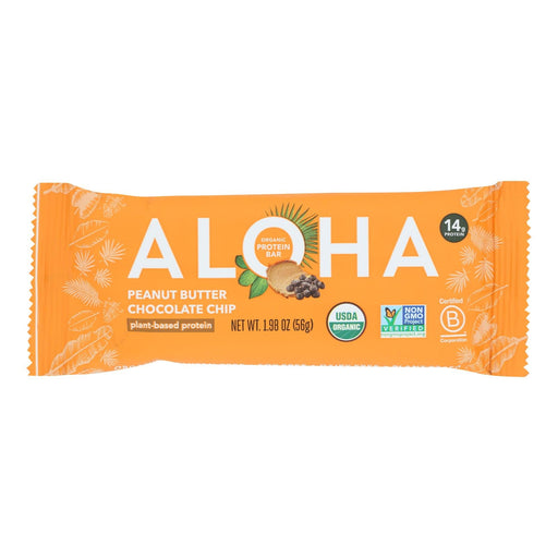 Aloha (bars)  Peanut Butter Chocolate Chip - Case Of 12 - 1.9 Oz Biskets Pantry 