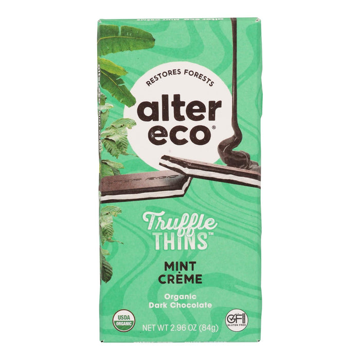 Alter Eco - Trfl Thin Mint Cream - Case Of 12-2.96 Oz Biskets Pantry 