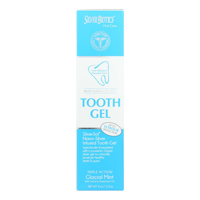 American Biotech Labs - Silversol Tooth Gel - Xylitol - 4 Oz Biskets Pantry 