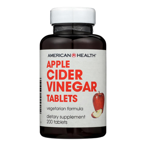 American Health - Apple Cider Vinegar - 300 Mg - 200 Tablets Biskets Pantry 