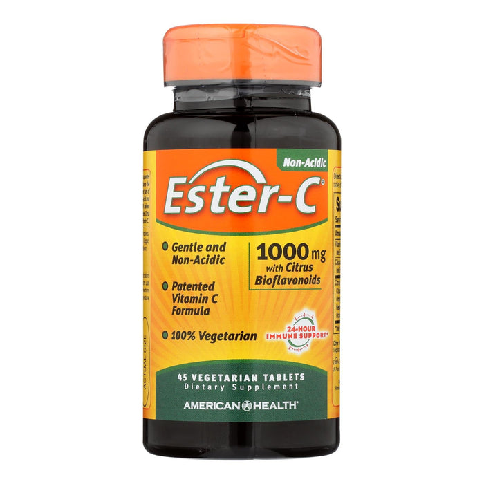 American Health - Ester-c With Citrus Bioflavonoids - 1000 Mg - 45 Vegetarian Tablets Biskets Pantry 