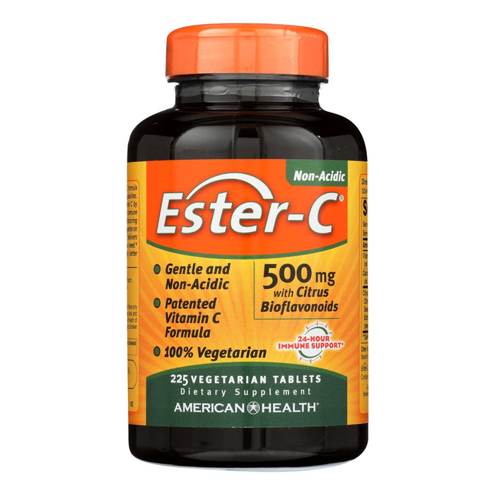 American Health - Ester-c With Citrus Bioflavonoids - 500 Mg - 225 Vegetarian Tablets Biskets Pantry 