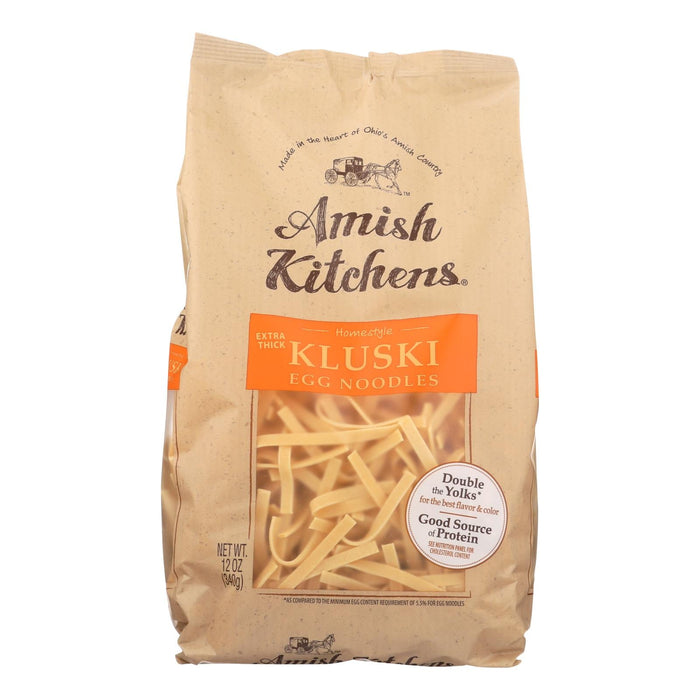 Amish Kitchen Kluski Noodles - Case Of 12 - 12 Oz Biskets Pantry 