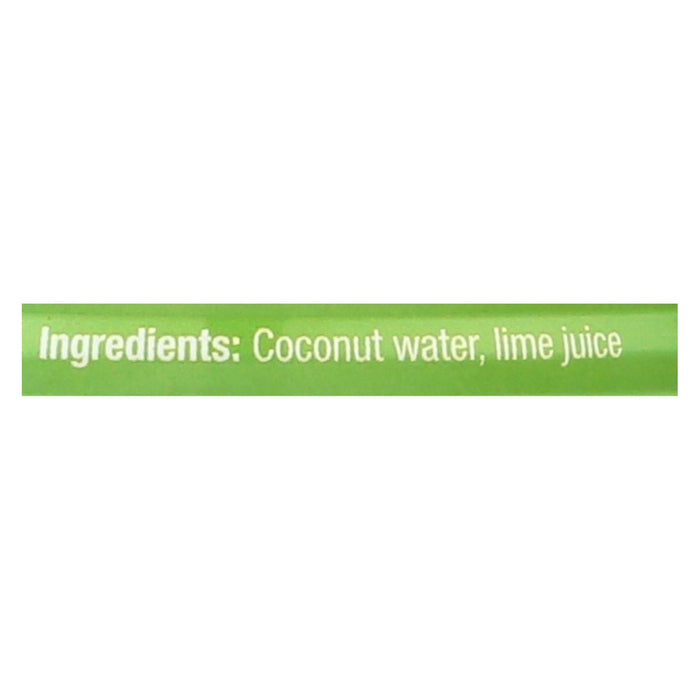 Amy And Brian - Coconut Water With Lime - Case Of 12 - 17.5 Fl Oz Biskets Pantry 