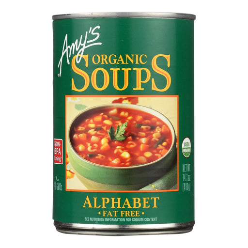 Amy's - Organic Alphabet Soup - Case Of 12 - 14.1 Oz Biskets Pantry 