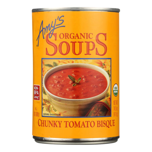 Amy's - Organic Chunky Tomato Bisque - Case Of 12 - 14.5 Oz Biskets Pantry 
