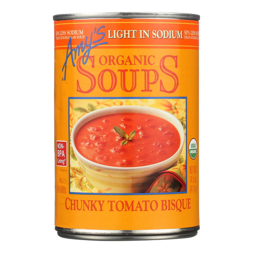 Amy's - Organic Chunky Tomato Soup - Case Of 12 - 14.5 Oz Biskets Pantry 