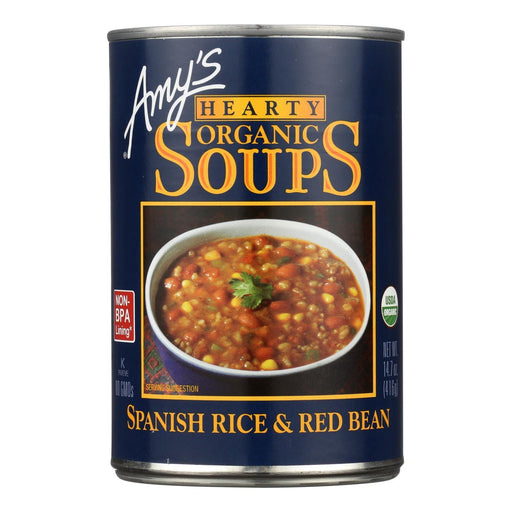 Amy's - Organic Spanish Rice & Red Bean Soup - Case Of 12 - 14.7 Oz Biskets Pantry 