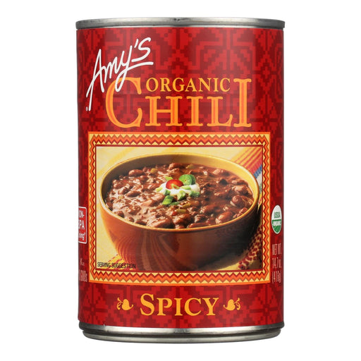 Amy's - Organic Spicy Chili - Case Of 12 - 14.7 Oz Biskets Pantry 