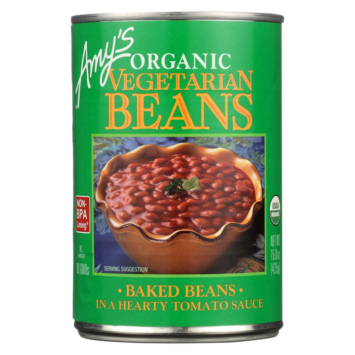 Amy's - Organic Vegetarian Baked Beans - Case Of 12 - 15 Oz. Biskets Pantry 
