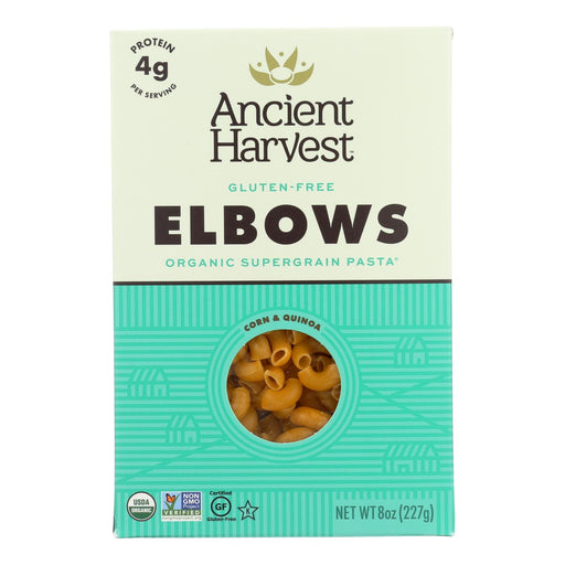 Ancient Harvest Organic Quinoa Supergrain Pasta - Elbows - Case Of 12 - 8 Oz Biskets Pantry 