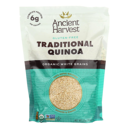 Ancient Harvest Quinoa - Organic - Traditional White - Case Of 6 - 27 Oz Biskets Pantry 