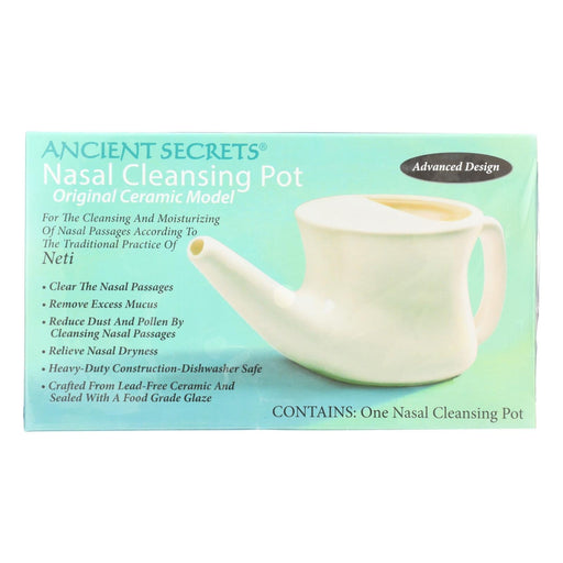 Ancient Secrets Ancient Secrets Nasal Cleansing Pot - 1 Pot Biskets Pantry 