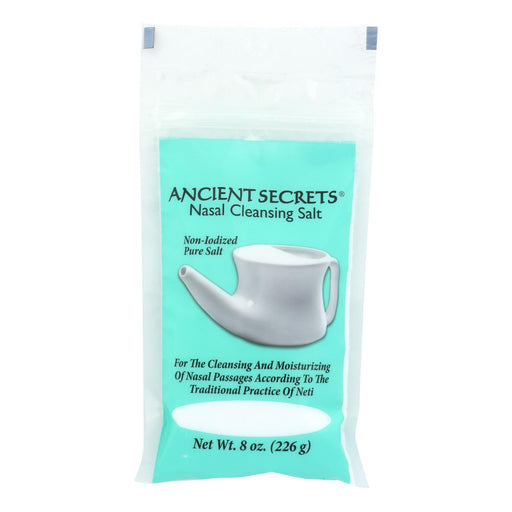 Ancient Secrets Nasal Cleansing Pot Salt - 8 Oz Biskets Pantry 