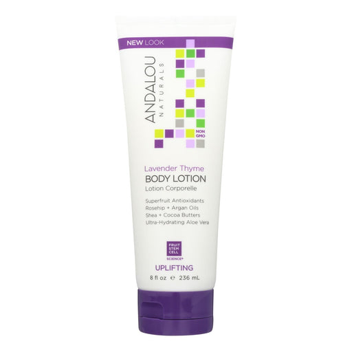 Andalou Naturals Body Lotion - Lavender Thyme Refreshing - 8 Fl Oz Biskets Pantry 