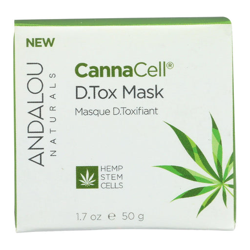 Andalou Naturals - Cannacell D.tox Mask - 1.7 Oz. Biskets Pantry 