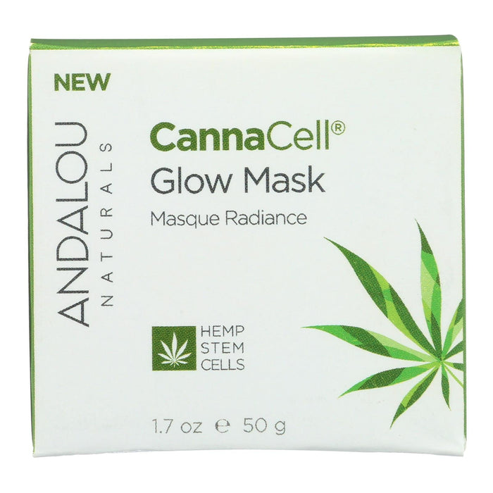 Andalou Naturals - Cannacell Glow Mask - 1.7 Oz. Biskets Pantry 