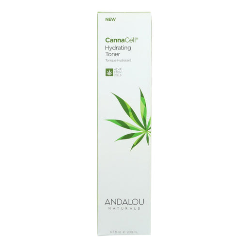 Andalou Naturals - Cannacell Hydrating Toner - 6.7 Fl Oz. Biskets Pantry 