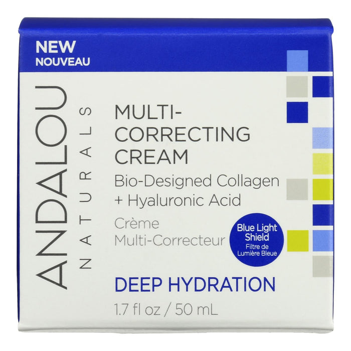 Andalou Naturals - Cream Dp Hyd Mlt Crrcting - 1 Each-1.7 Fz Biskets Pantry 