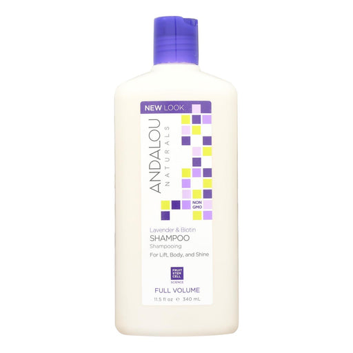 Andalou Naturals Full Volume Shampoo Lavender And Biotin - 11.5 Fl Oz Biskets Pantry 