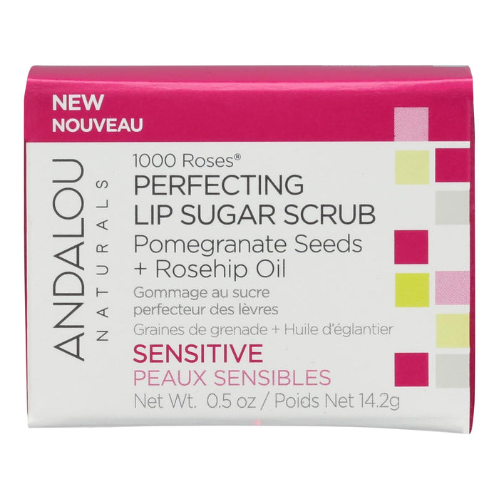 Andalou Naturals - Lip Sugar Scrub - 1 Each-0.5 Oz Biskets Pantry 