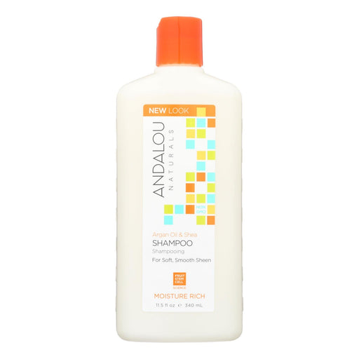 Andalou Naturals Moisture Rich Shampoo Argan And Sweet Orange - 11.5 Fl Oz Biskets Pantry 
