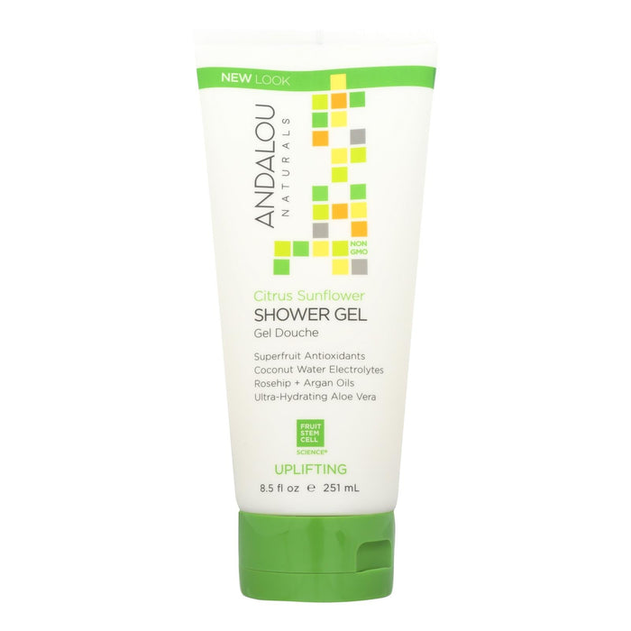 Andalou Naturals - Shower Gel Citrus Snflwer - 8.5 Fz Biskets Pantry 