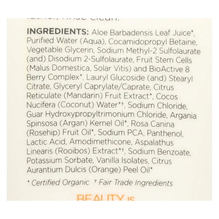 Andalou Naturals Shower Gel - Mandarin Vanilla Vitalizing - 8.5 Fl Oz Biskets Pantry 