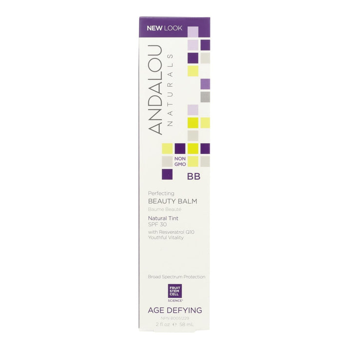 Andalou Naturals Skin Perfecting Beauty Balm - Natural Tint Spf 30 - 2 Oz Biskets Pantry 