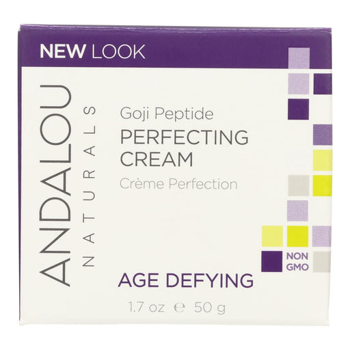 Andalou Naturals Super Goji Peptide Perfecting Cream - 1.7 Fl Oz Biskets Pantry 