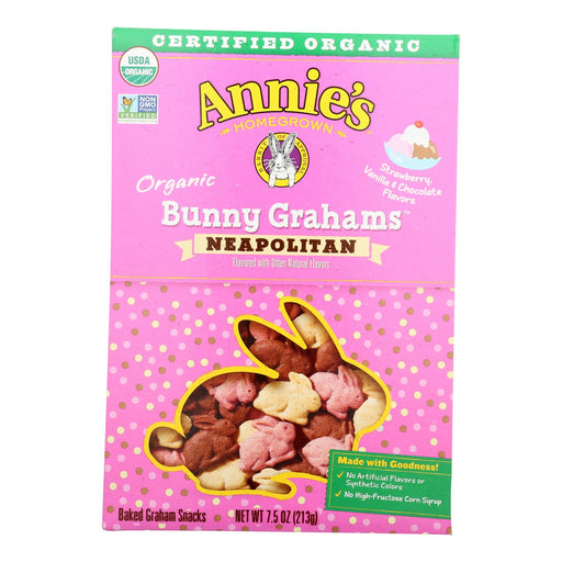 Annie's Homegrown - Crckrs Neapltn Bunnie - Case Of 12-7.5 Oz Biskets Pantry 