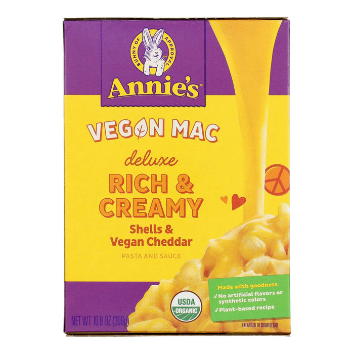 Annie's Homegrown - Delx Mac&chse Vegan - Case Of 12-10.8 Oz Biskets Pantry 