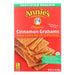 Annie's Homegrown Organic Cinnamon Graham Crackers - Case Of 12 - 14.4 Oz. Biskets Pantry 